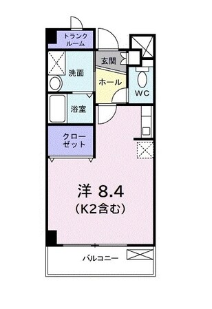 ネオディアコートの物件間取画像